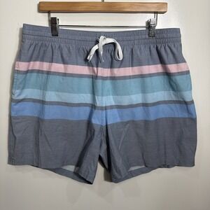 NWOT‎ Chubbies Men's The Cadillacs Lined Classic Swim Trunks 5.5" Size XL